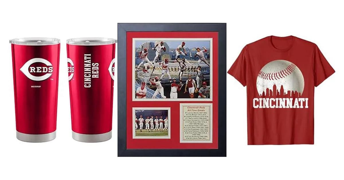Image that represents the product page Cincinnati Reds Gifts inside the category hobbies.