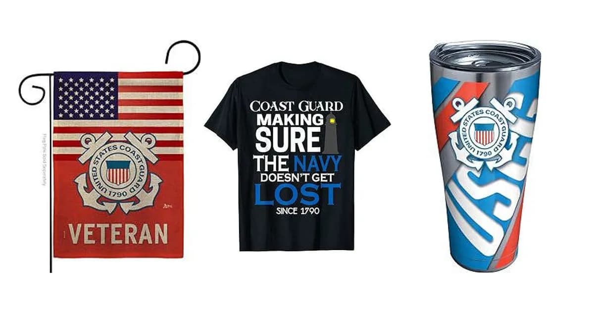 Image that represents the product page Coast Guard Gifts inside the category professions.
