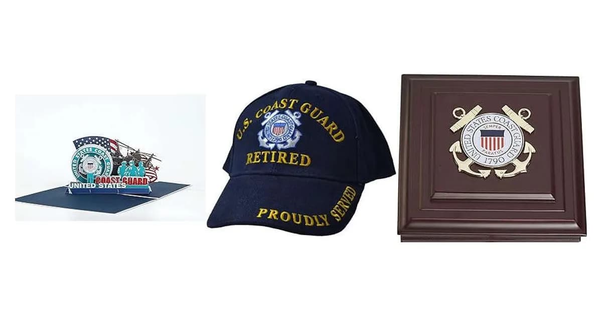 Image that represents the product page Coast Guard Retirement Gifts inside the category professions.