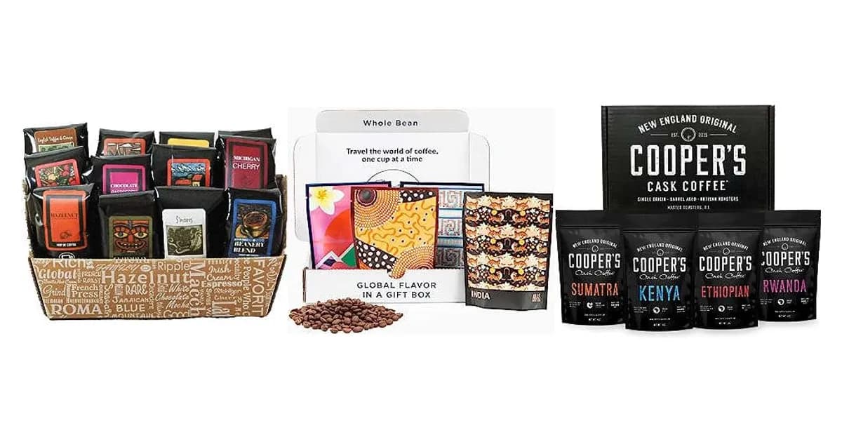 Image that represents the product page Coffee Brand Gifts inside the category house.