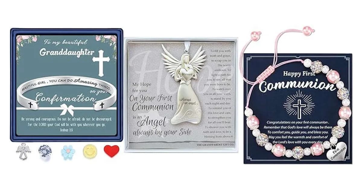 Image that represents the product page Communion Gifts For Granddaughter inside the category celebrations.