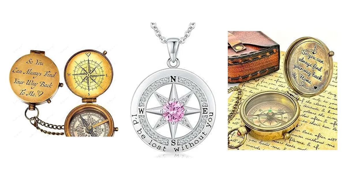 Image that represents the product page Compass Gifts For Her inside the category accessories.