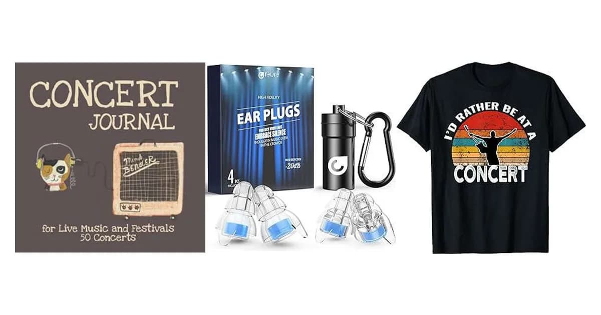 Image that represents the product page Concert Gifts inside the category music.