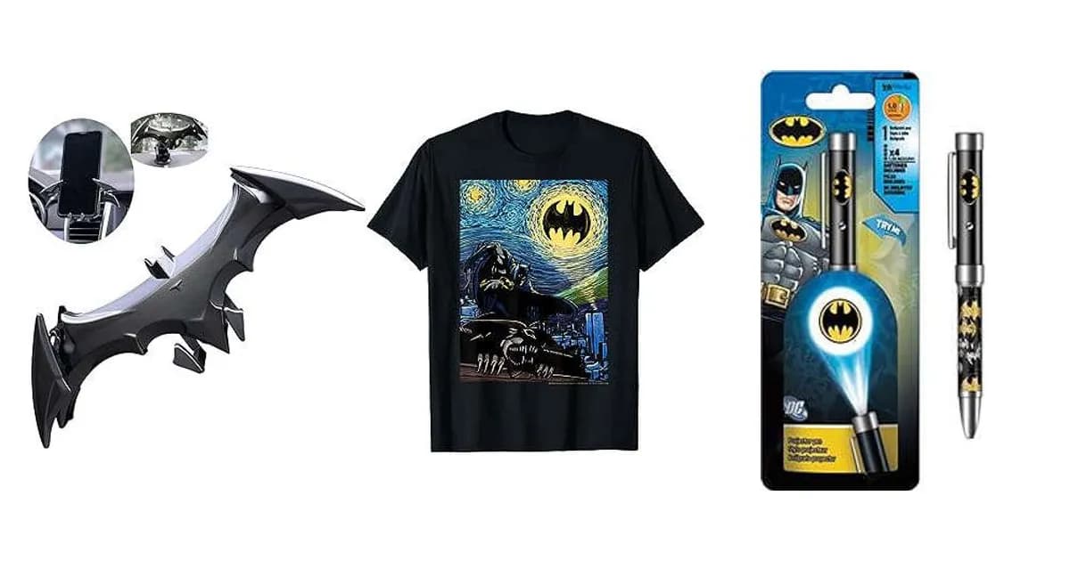 Image that represents the product page Cool Batman Gifts inside the category entertainment.