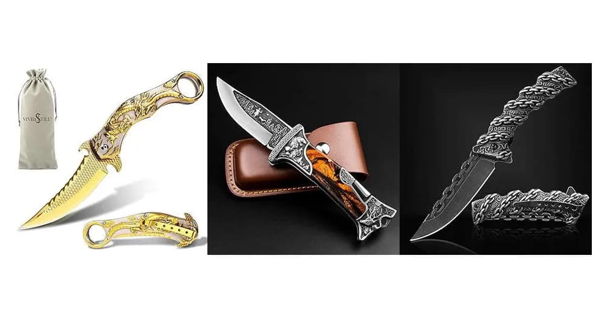Image that represents the product page Cool Knives For Gifts inside the category hobbies.
