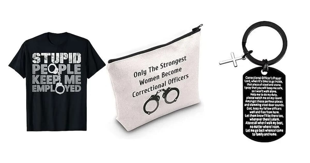 Image that represents the product page Correctional Officer Gifts inside the category professions.