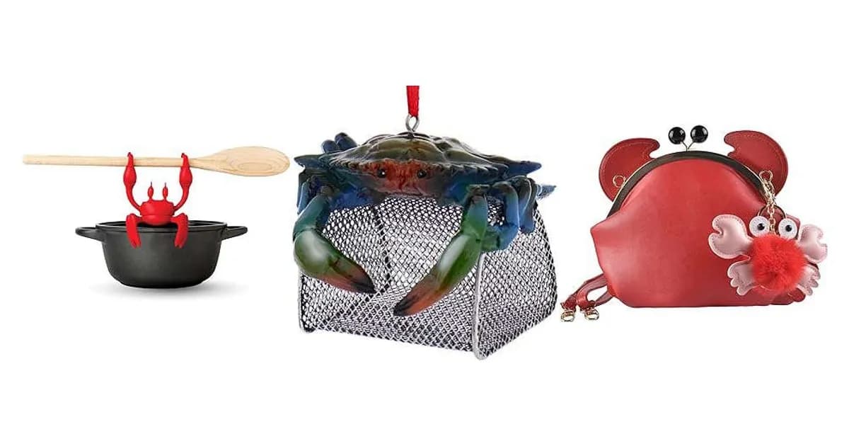 Image that represents the product page Crab Themed Gifts inside the category accessories.