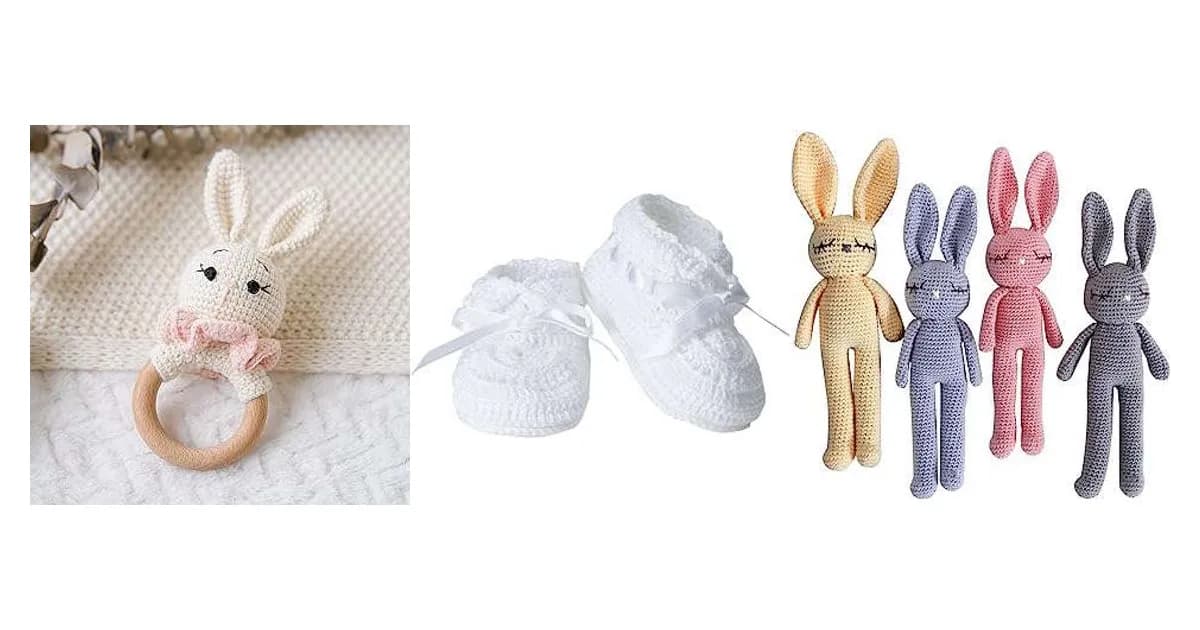 Image that represents the product page Crochet Baby Shower Gifts inside the category babies.