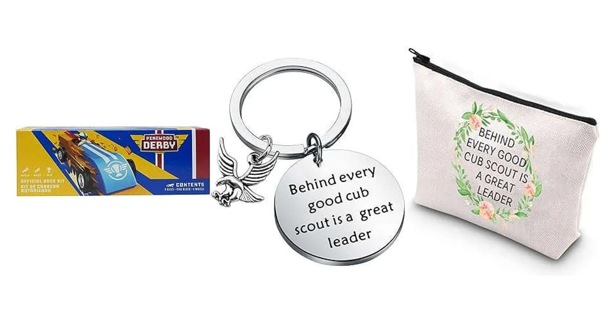 Image that represents the product page Cub Scout Leader Gifts inside the category thanks.