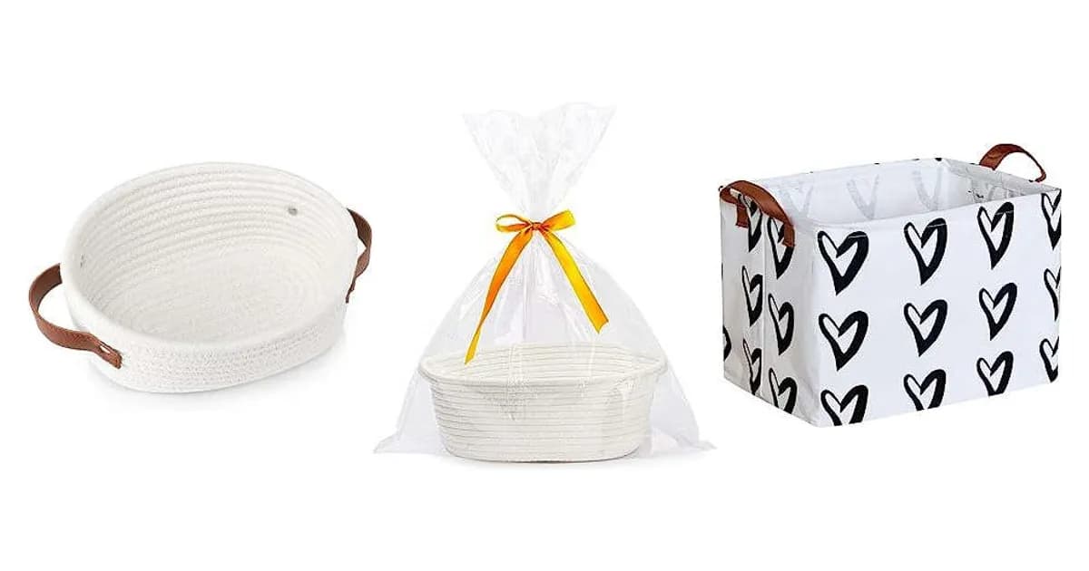 Image that represents the product page Cute Basket For Gifts inside the category celebrations.