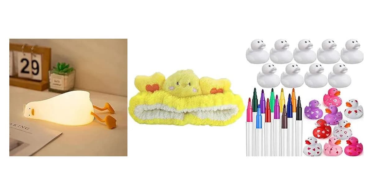 Image that represents the product page Cute Duck Gifts inside the category accessories.