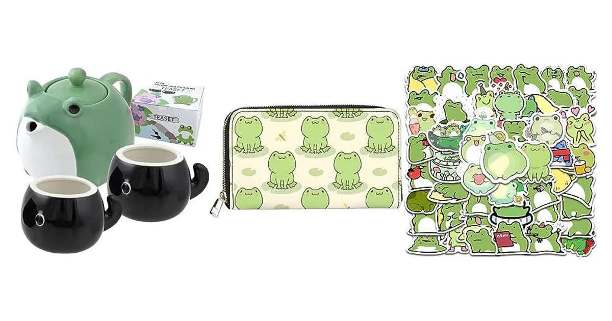 Image that represents the product page Cute Frog Gifts inside the category animals.