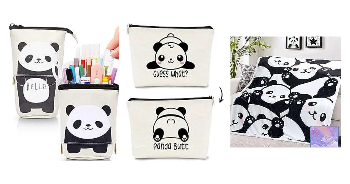 Image that represents the product page Cute Panda Gifts inside the category accessories.