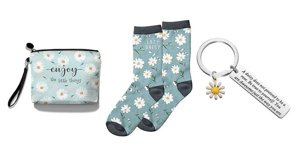 Image that represents the product page Daisy Themed Gifts inside the category celebrations.