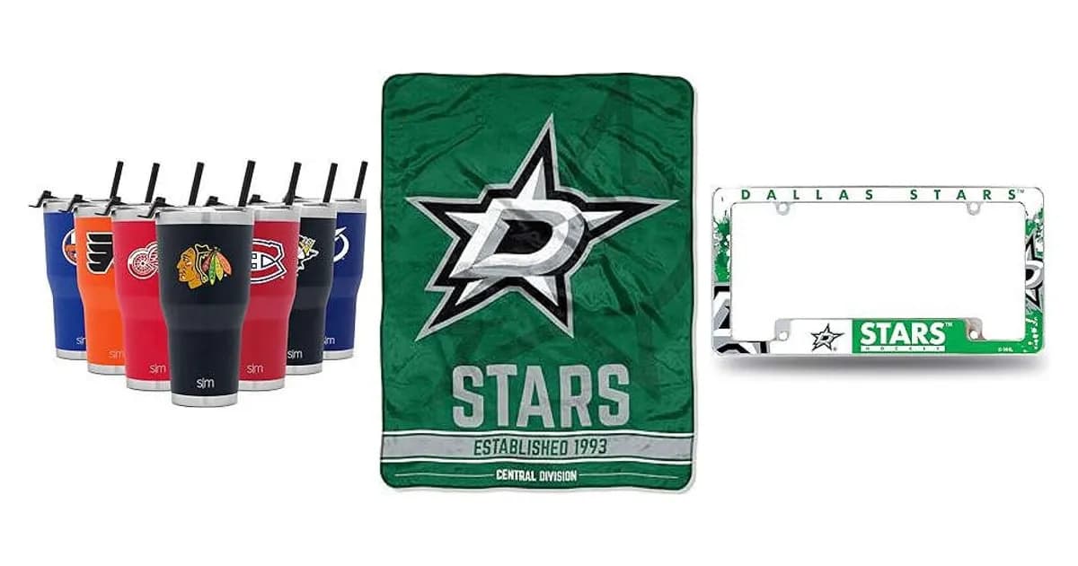 Image that represents the product page Dallas Stars Gifts inside the category hobbies.