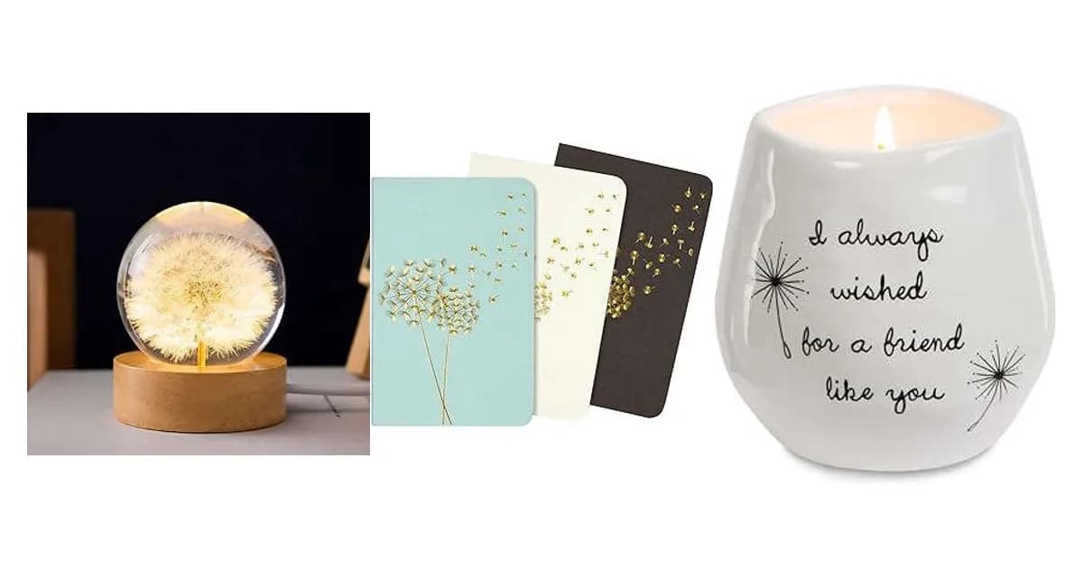 Image that represents the product page Dandelion Gifts inside the category celebrations.