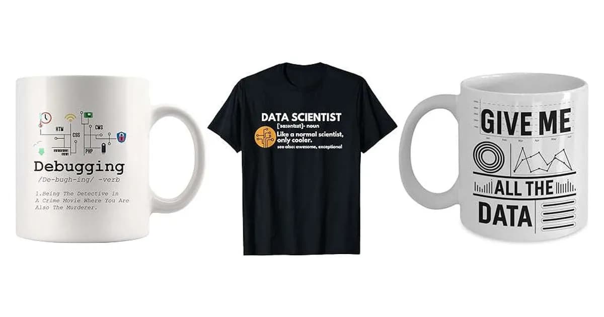 Image that represents the product page Data Science Gifts inside the category technology.