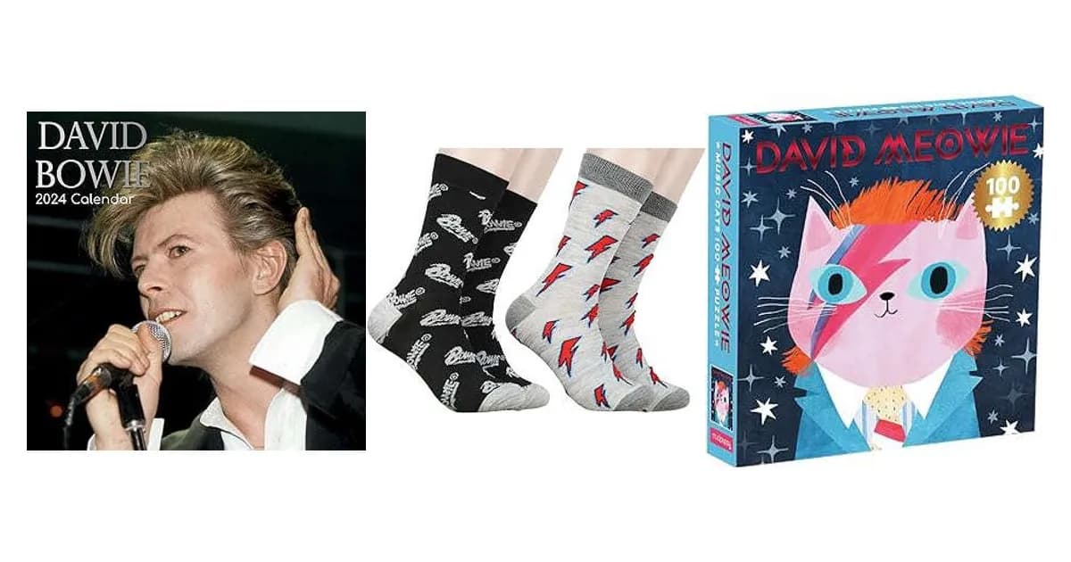 Image that represents the product page David Bowie Gifts inside the category music.
