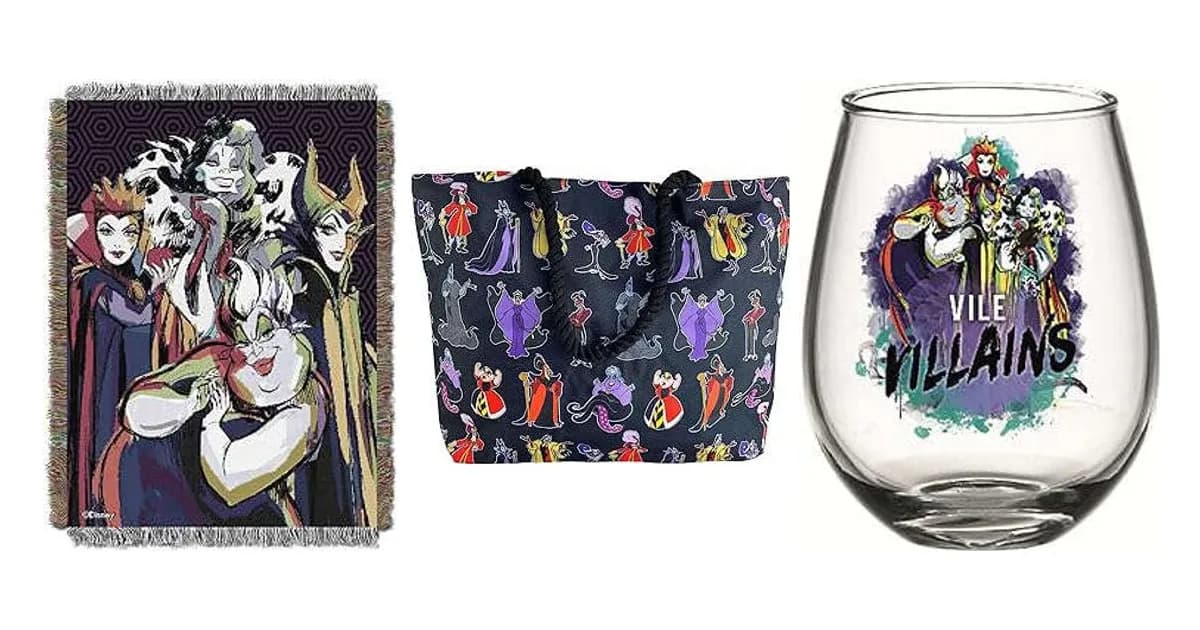 Image that represents the product page Disney Villains Gifts inside the category entertainment.