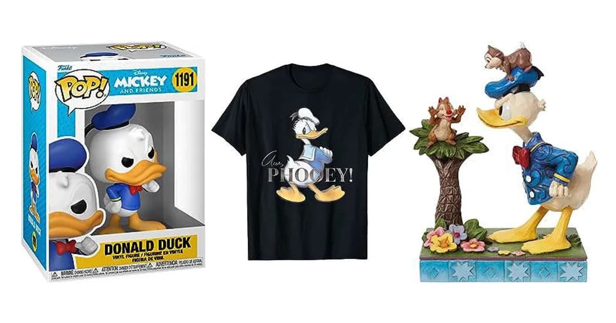 Image that represents the product page Donald Duck Gifts inside the category entertainment.