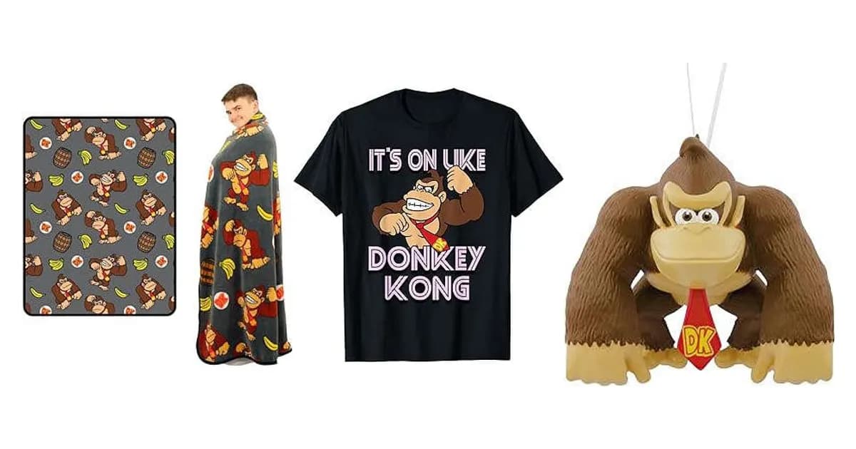 Image that represents the product page Donkey Kong Gifts inside the category entertainment.