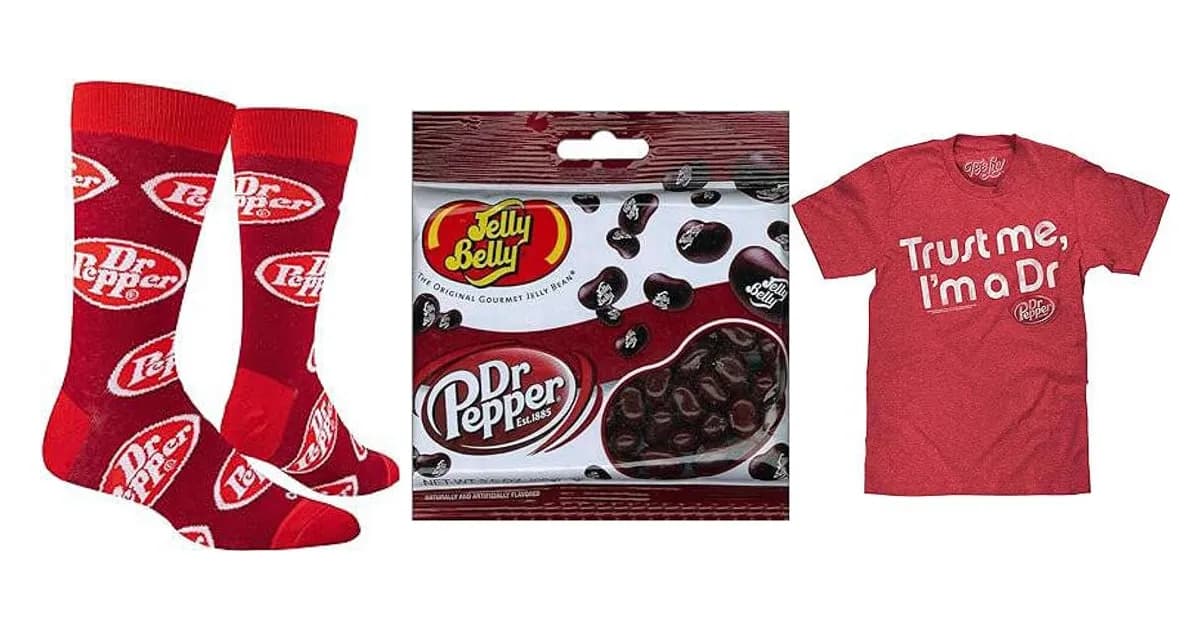 Image that represents the product page Dr Pepper Themed Gifts inside the category hobbies.