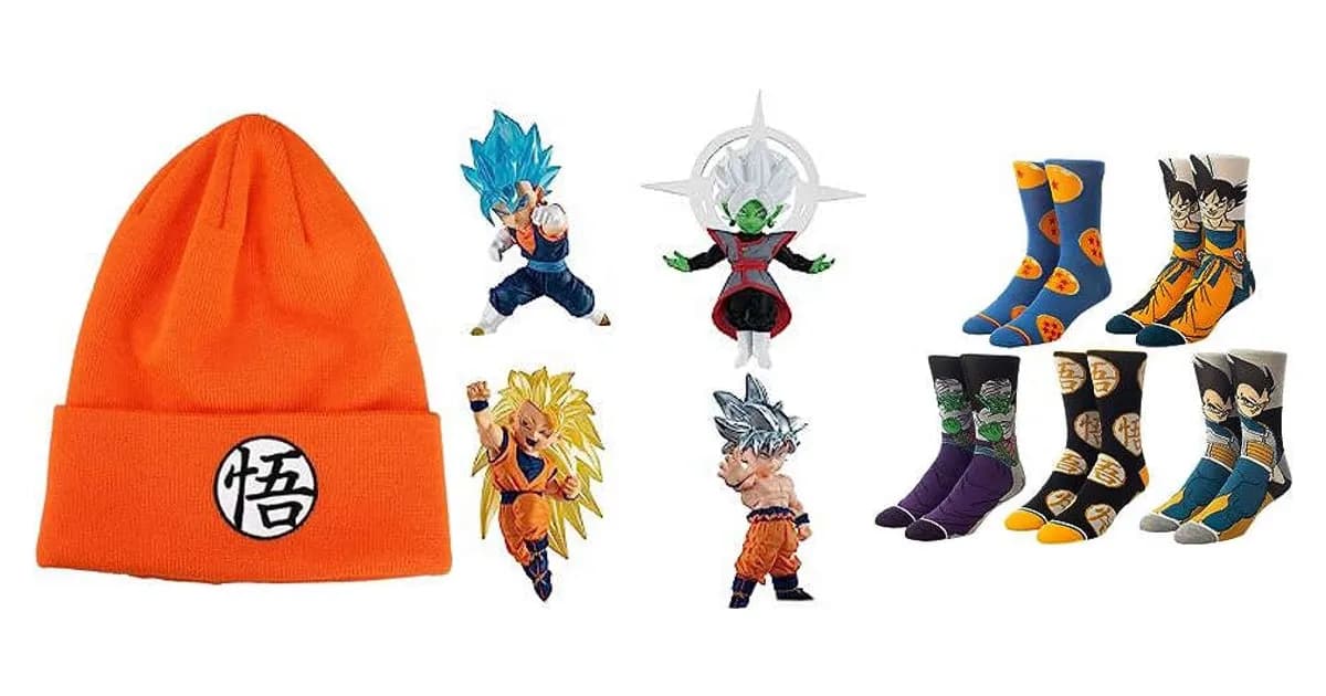 Image that represents the product page Dragon Ball Z Gifts inside the category entertainment.