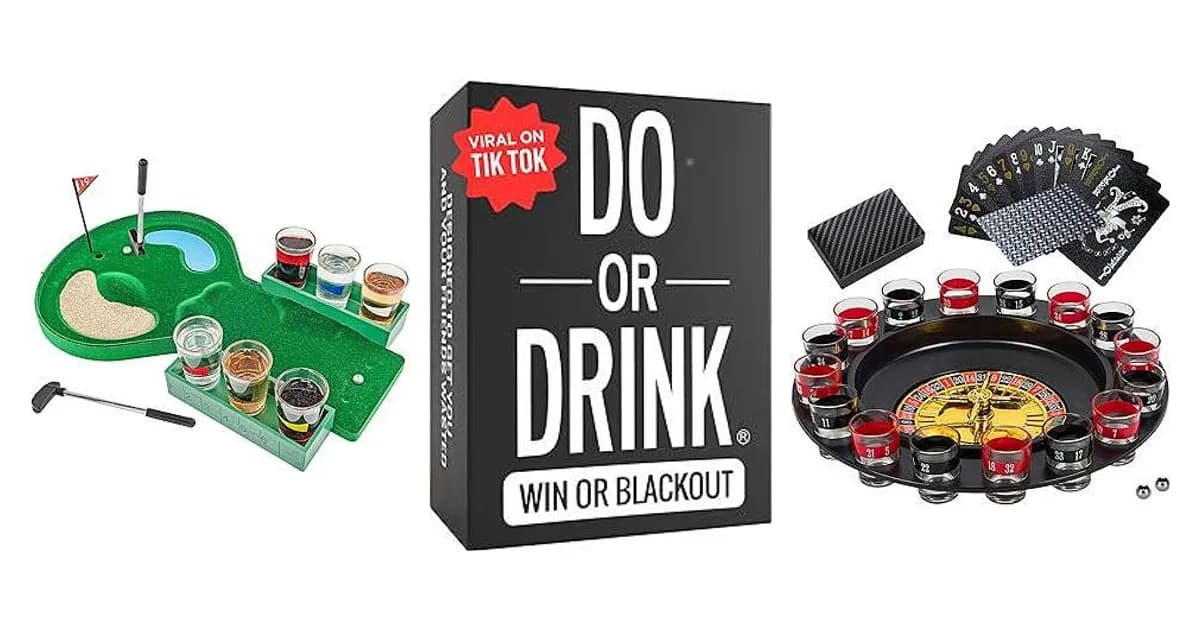 Image that represents the product page Drinking Games Gifts inside the category entertainment.