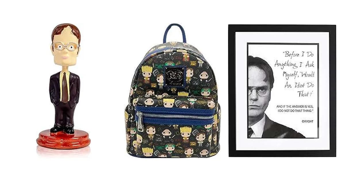 Image that represents the product page Dwight Schrute Gifts inside the category office.