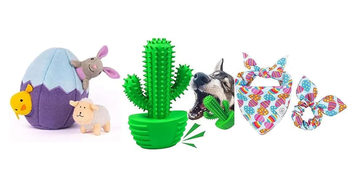 Image that represents the product page Easter Gifts For Dogs inside the category animals.