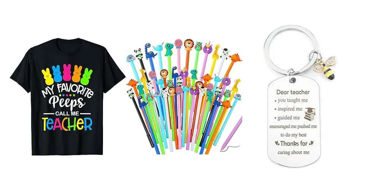 Image that represents the product page Easter Teacher Gifts inside the category thanks.