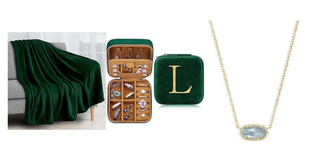 Image that represents the product page Emerald Green Gifts inside the category celebrations.