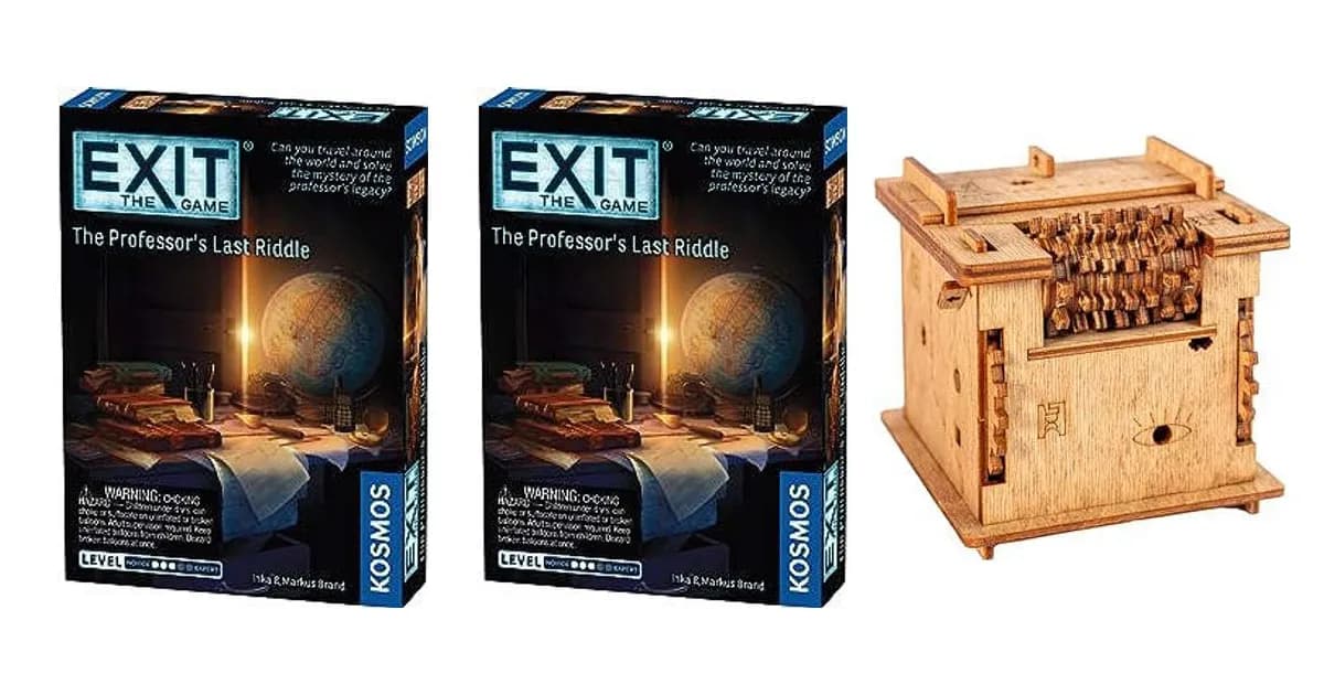 Image that represents the product page Escape Room Gifts inside the category entertainment.