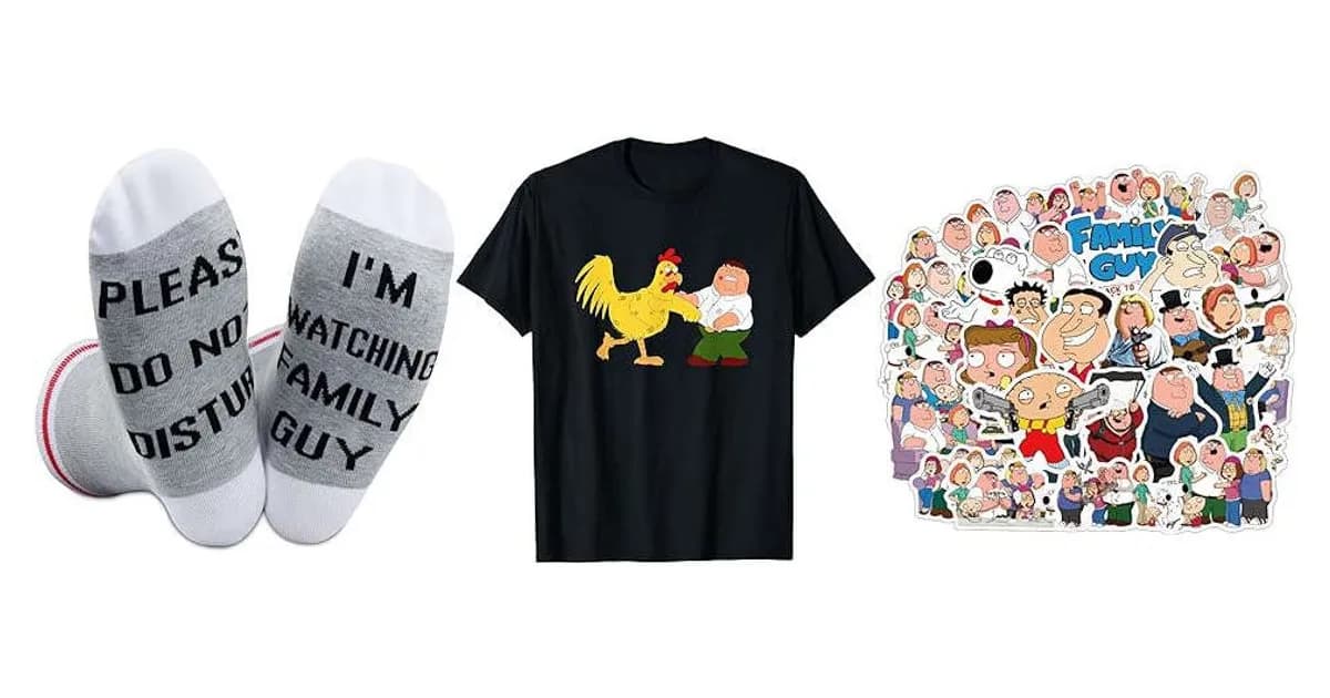 Image that represents the product page Family Guy Gifts inside the category entertainment.
