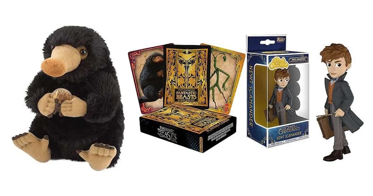 Image that represents the product page Fantastic Beasts Gifts inside the category entertainment.