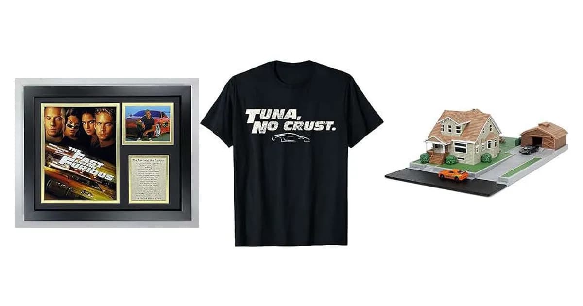 Image that represents the product page Fast And Furious Gifts inside the category entertainment.