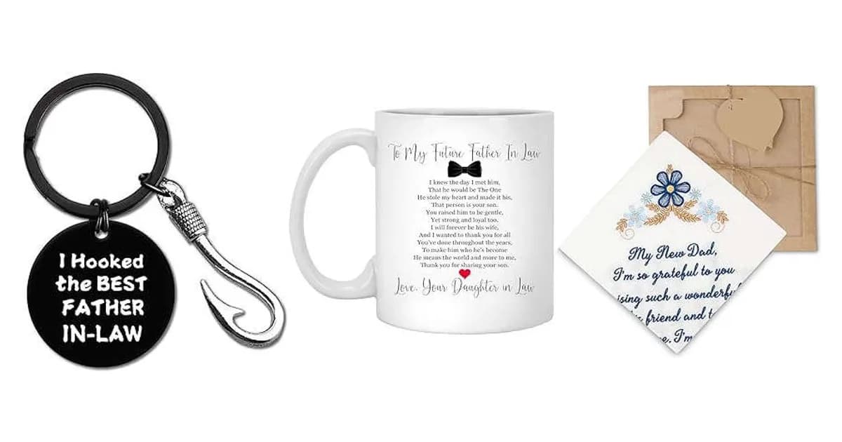 Image that represents the product page Father In Law Gifts Wedding inside the category occasions.