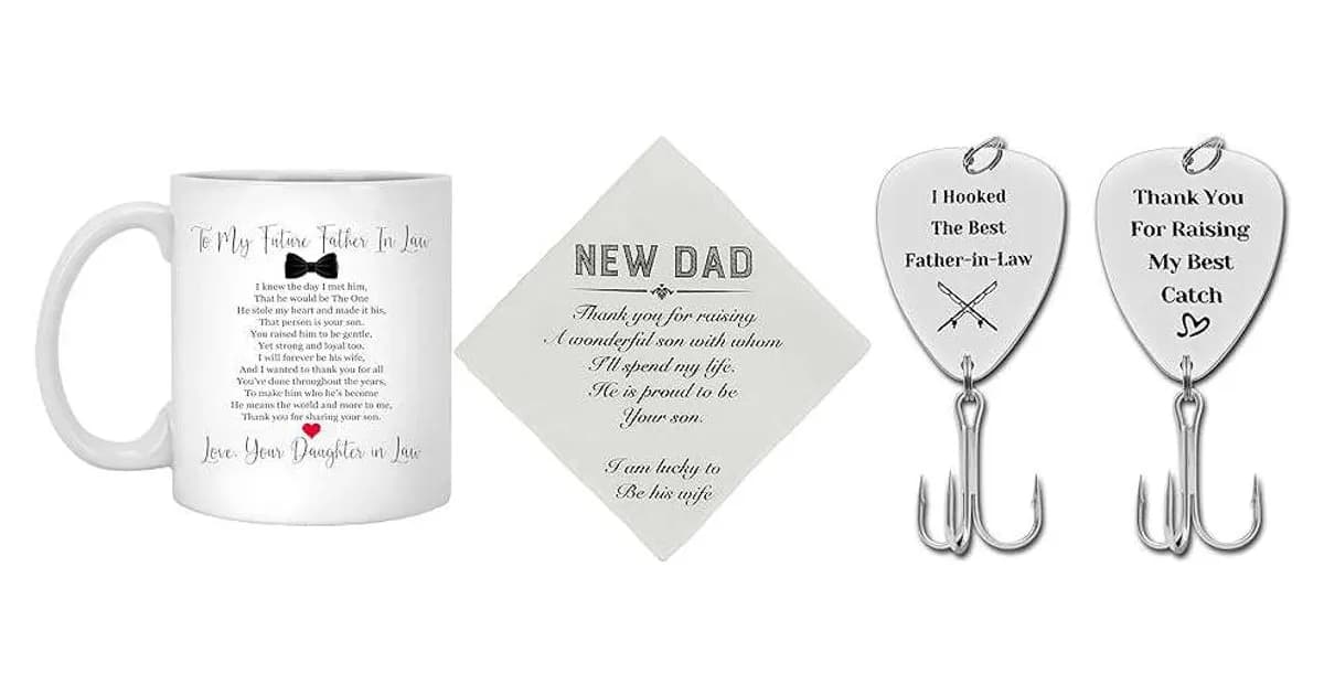Image that represents the product page Father In Law Wedding Gifts inside the category festivities.