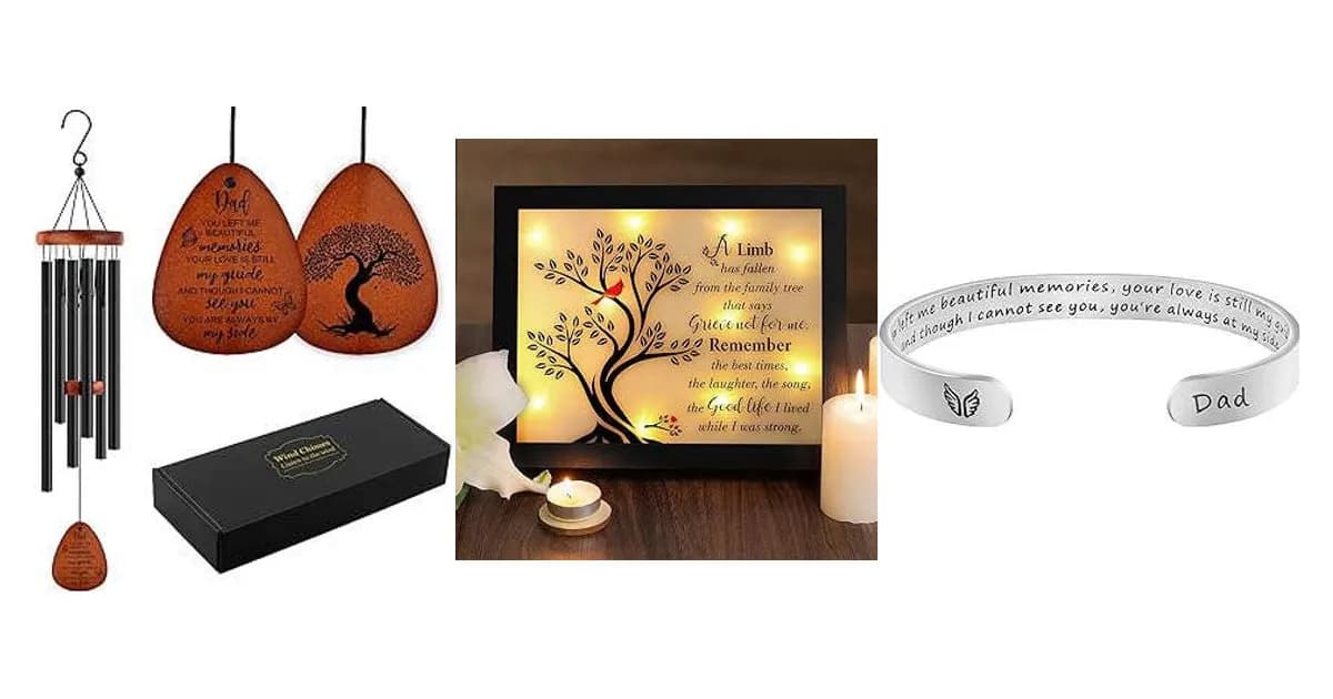 Image that represents the product page Father Memorial Gifts inside the category celebrations.