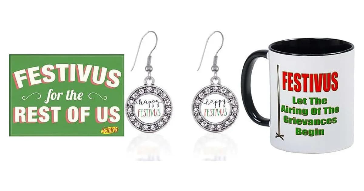 Image that represents the product page Festivus Gifts inside the category festivities.