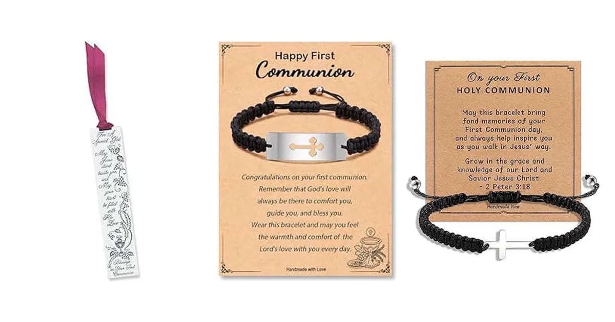 Image that represents the product page First Communion Gifts Near Me inside the category occasions.