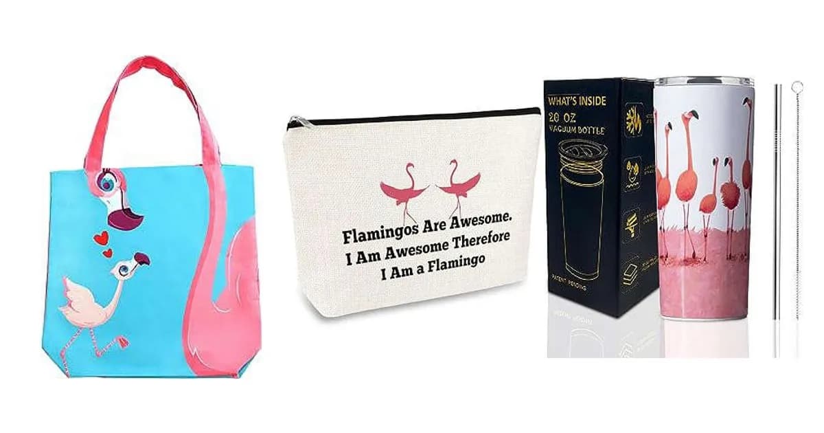 Image that represents the product page Flamingo Themed Gifts inside the category celebrations.