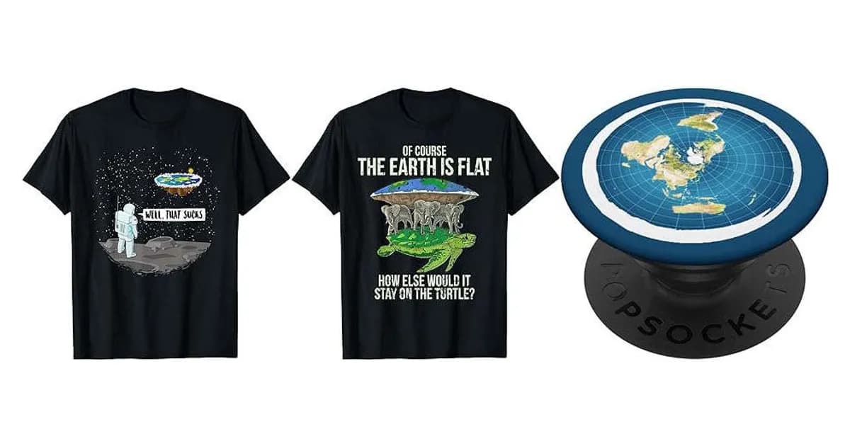 Image that represents the product page Flat Earth Gifts inside the category hobbies.
