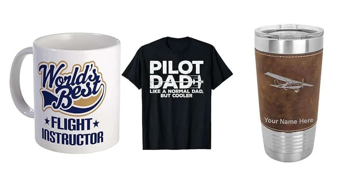 Image that represents the product page Flight Instructor Gifts inside the category professions.