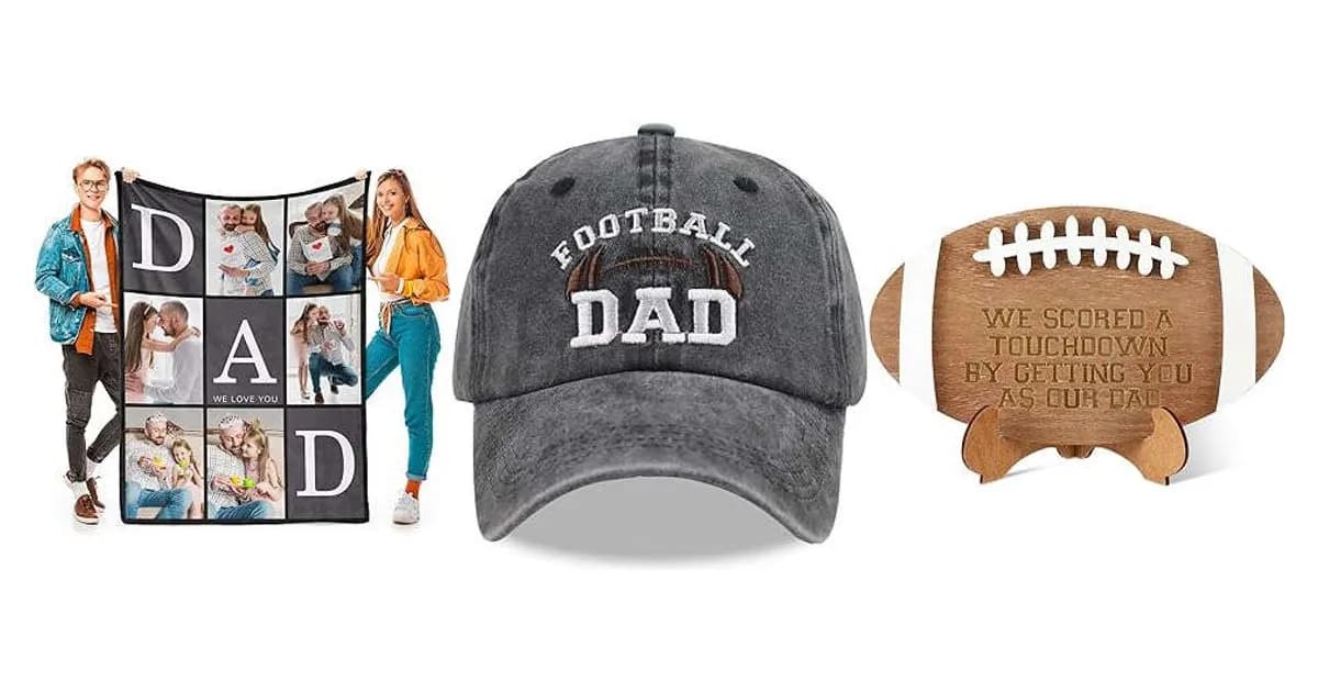 Image that represents the product page Football Dad Gifts inside the category hobbies.
