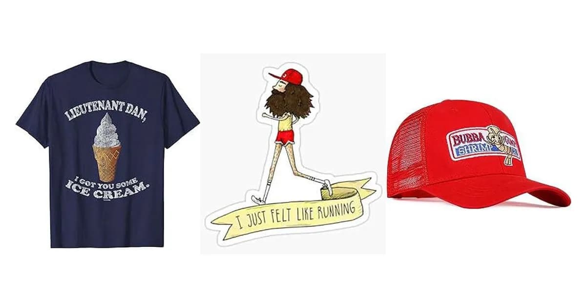 Image that represents the product page Forrest Gump Gifts inside the category entertainment.