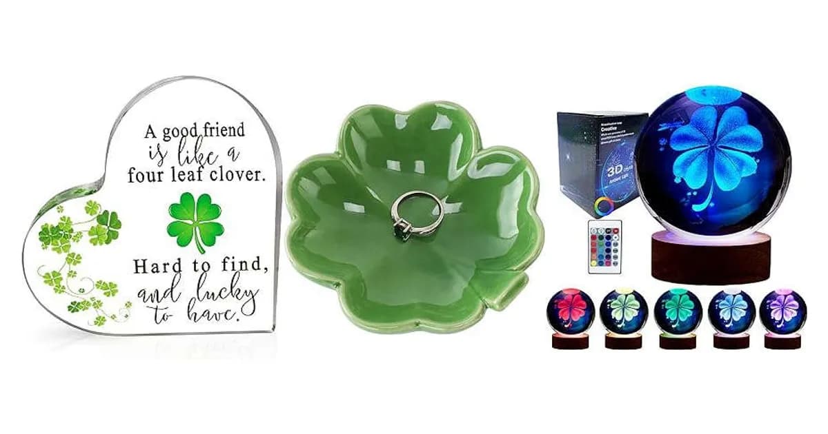 Image that represents the product page Four Leaf Clover Gifts inside the category occasions.