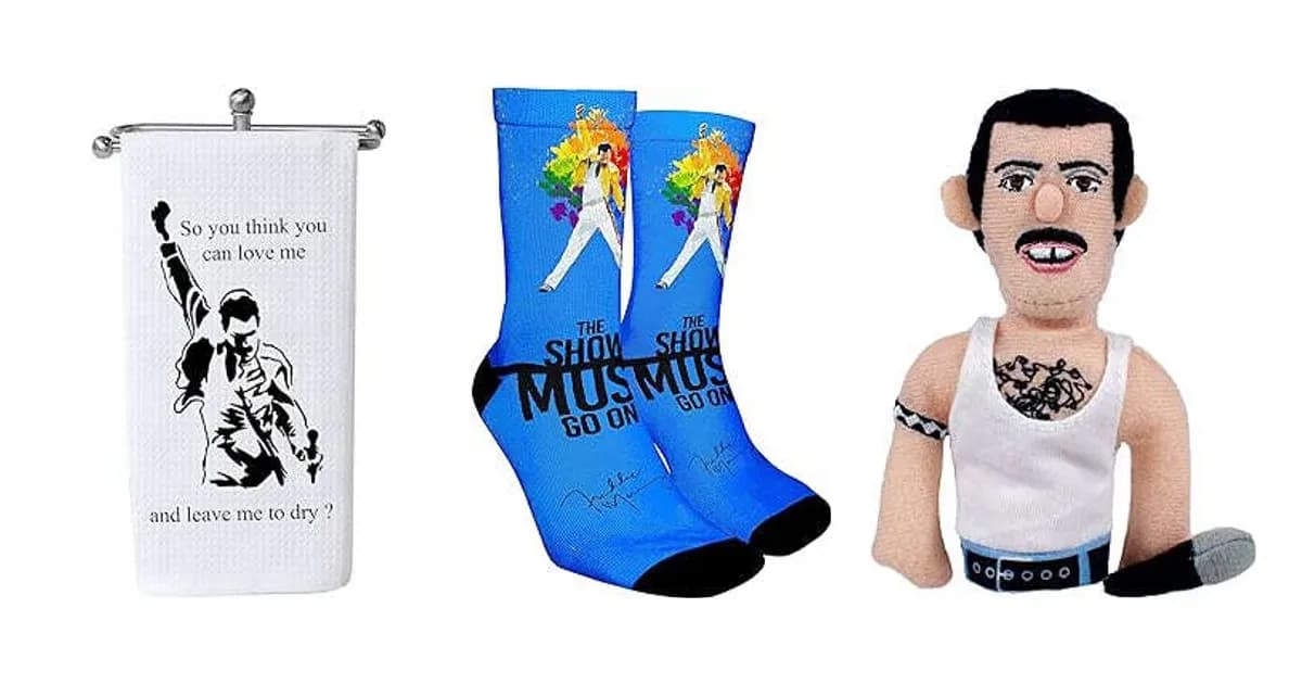 Image that represents the product page Freddie Mercury Gifts inside the category music.