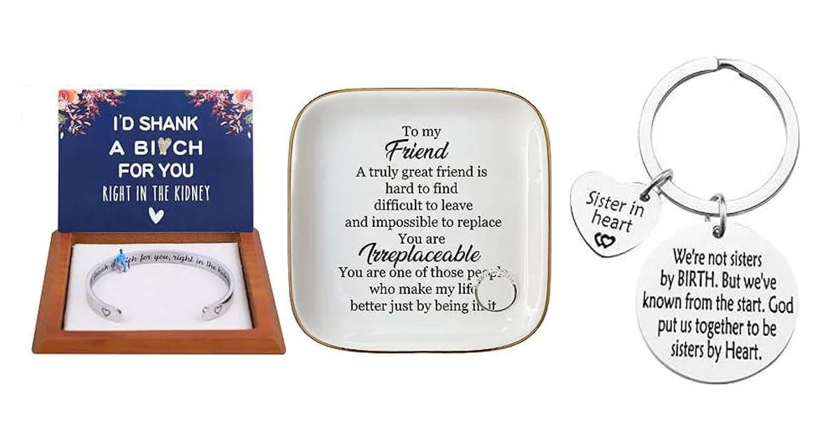 Image that represents the product page Friend Like A Sister Gifts inside the category celebrations.
