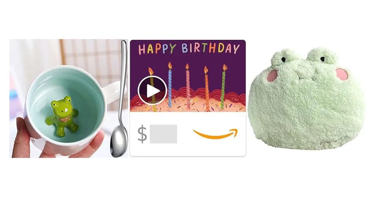 Image that represents the product page Frog Gifts For Her inside the category accessories.